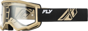 Youth Focus Goggle Black/Khaki W/ Clear Lens - FLY RACING