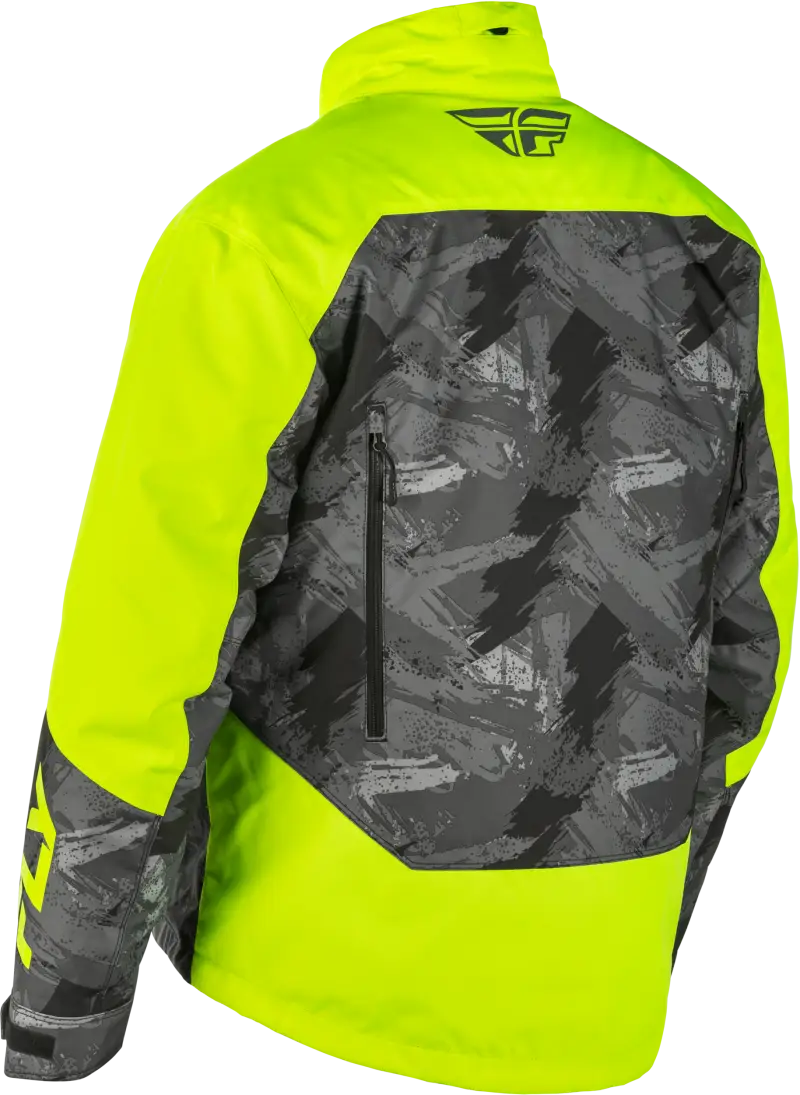 Youth Snx Pro Jacket Hi Vis/Black Yl - FLY RACING