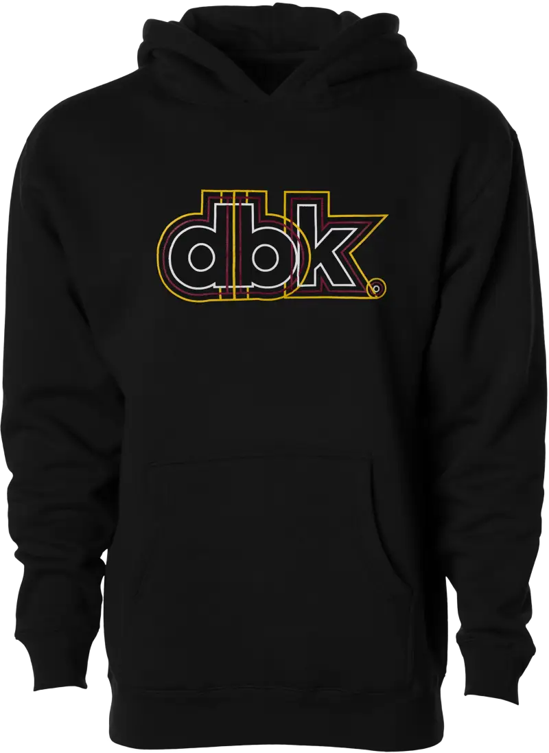 Lined Up Youth Hoodie Black Yx - DBK