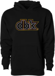 Lined Up Youth Hoodie Black Ym - DBK