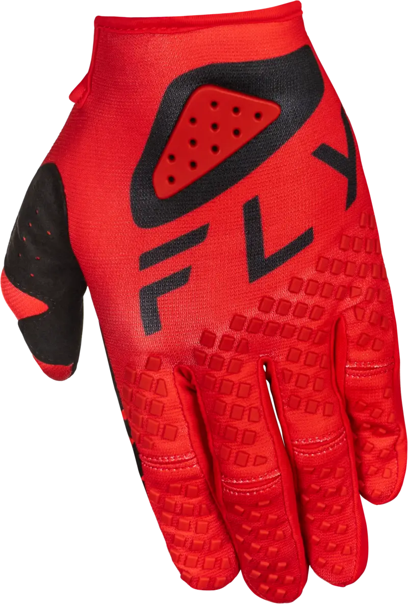 Youth Kinetic Center Gloves Red/Black Ys