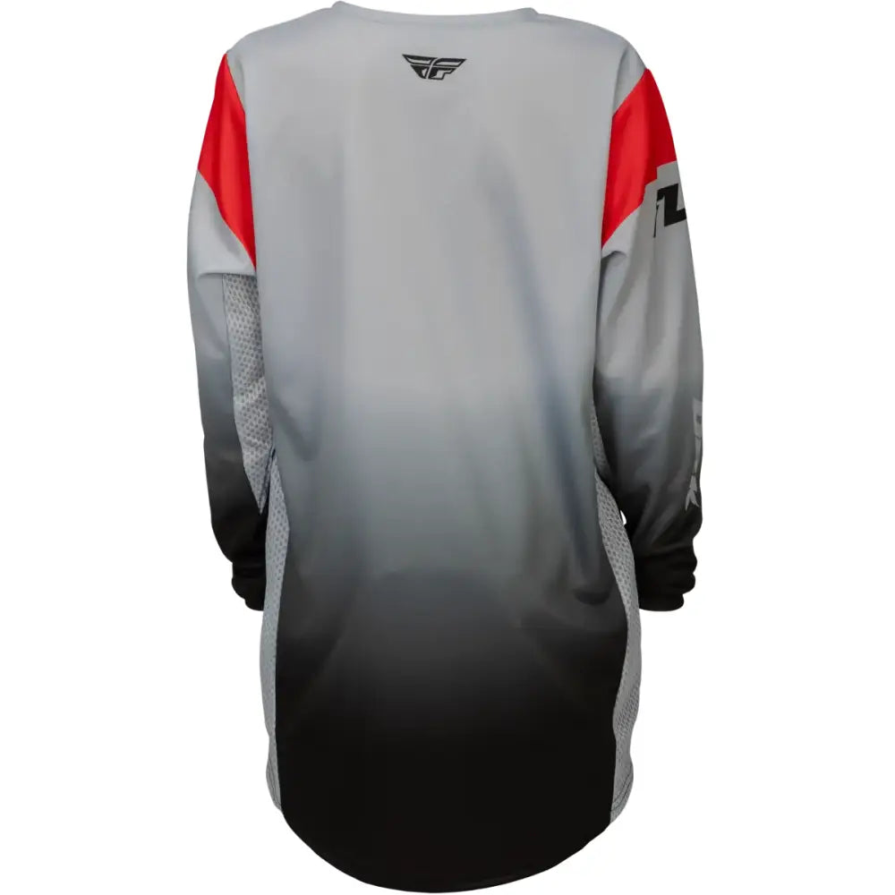 Youth Kinetic Dbk Jersey Grey/Black/Red Ym - FLY RACING
