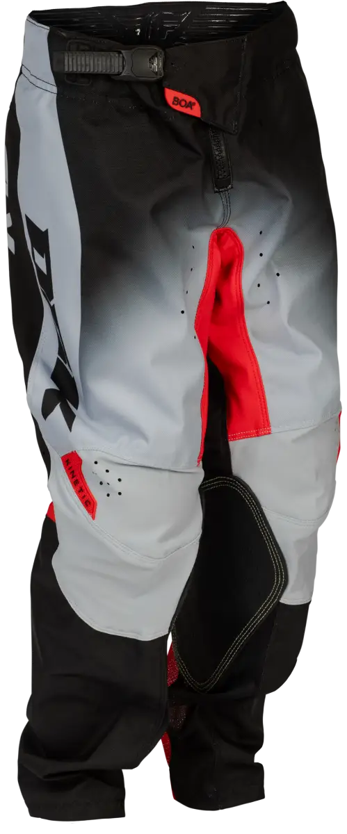 Youth Kinetic Dbk Pants Grey/Black/Red Sz 26 - FLY RACING