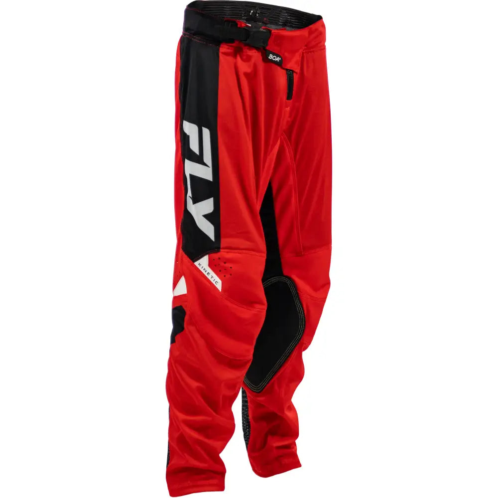 Youth Kinetic Mesh Pants Red/Black/White Sz 22