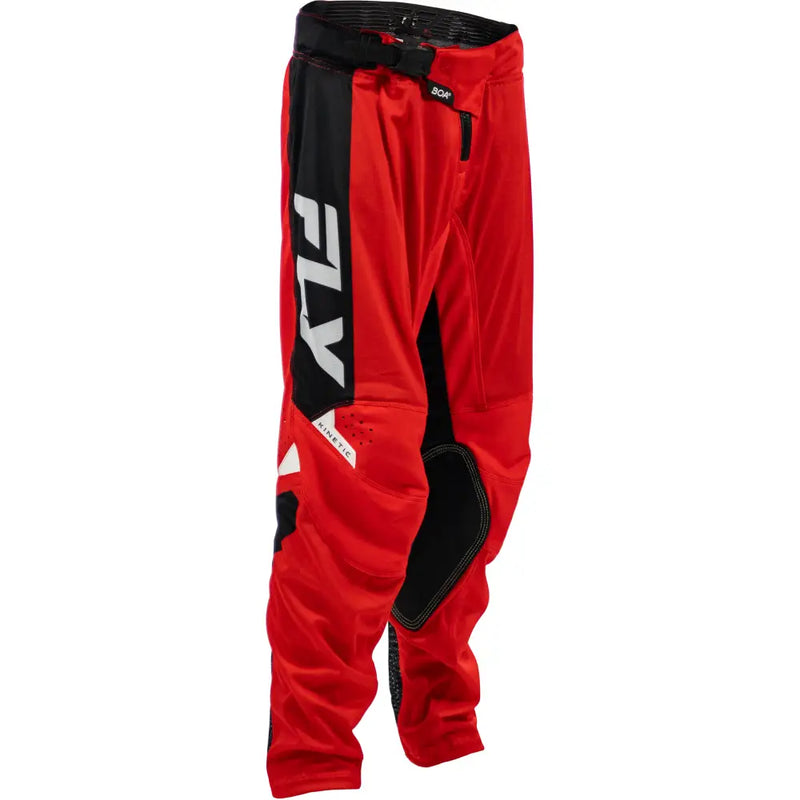 Youth Kinetic Mesh Pants Red/Black/White Sz 22