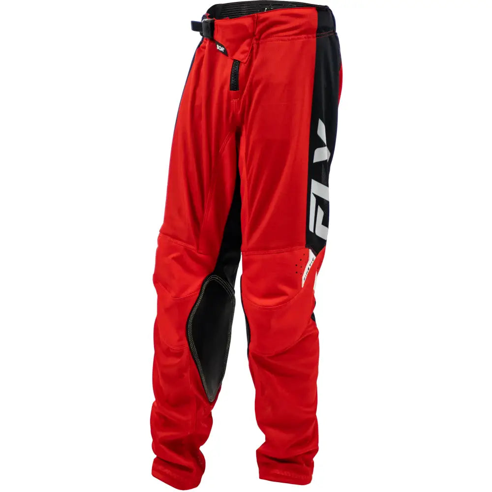Youth Kinetic Mesh Pants Red/Black/White Sz 24