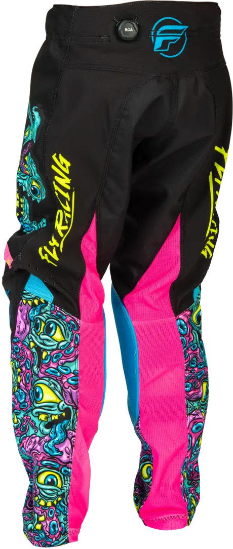 Youth Kinetic Mutant Pants Black/Multi Sz 20 - FLY RACING