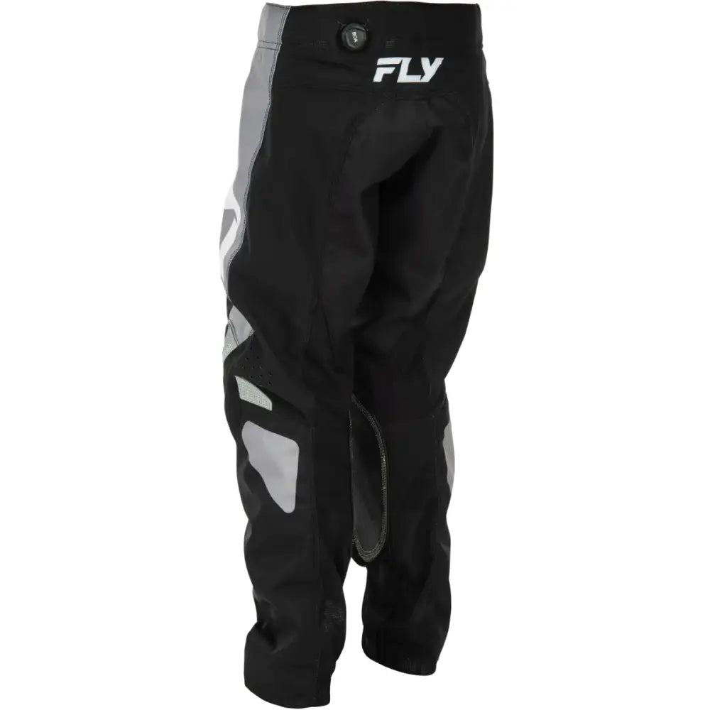 Youth Kinetic Pants Black/Grey Sz 26 - FLY RACING