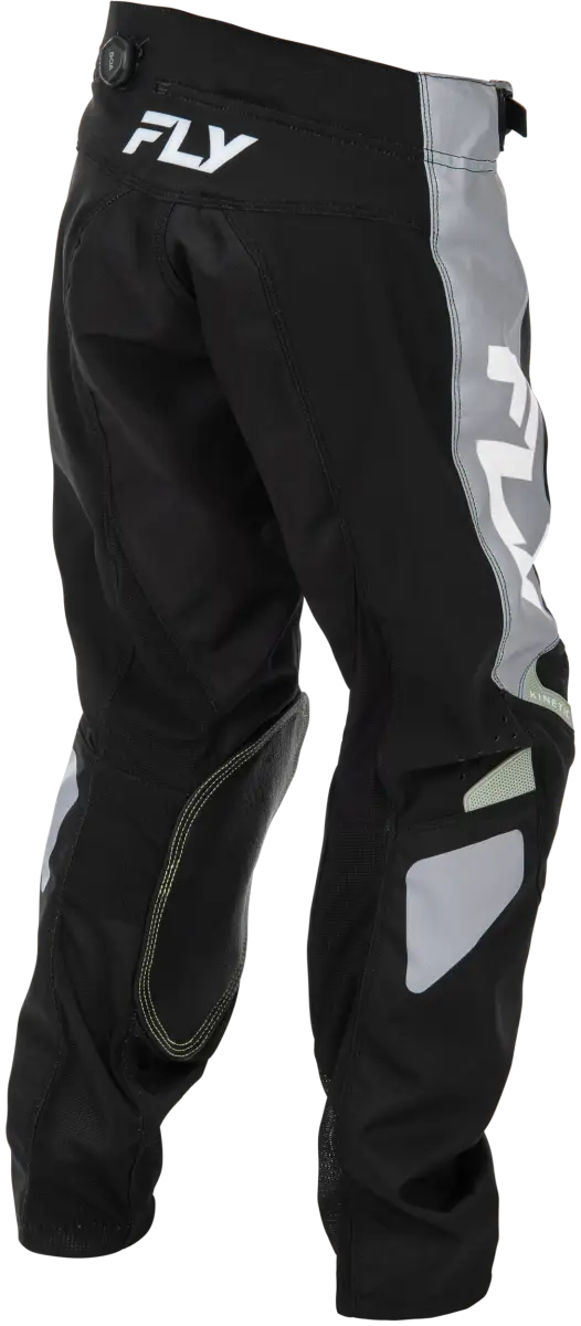 Youth Kinetic Pants Black/Grey Sz 24 - FLY RACING