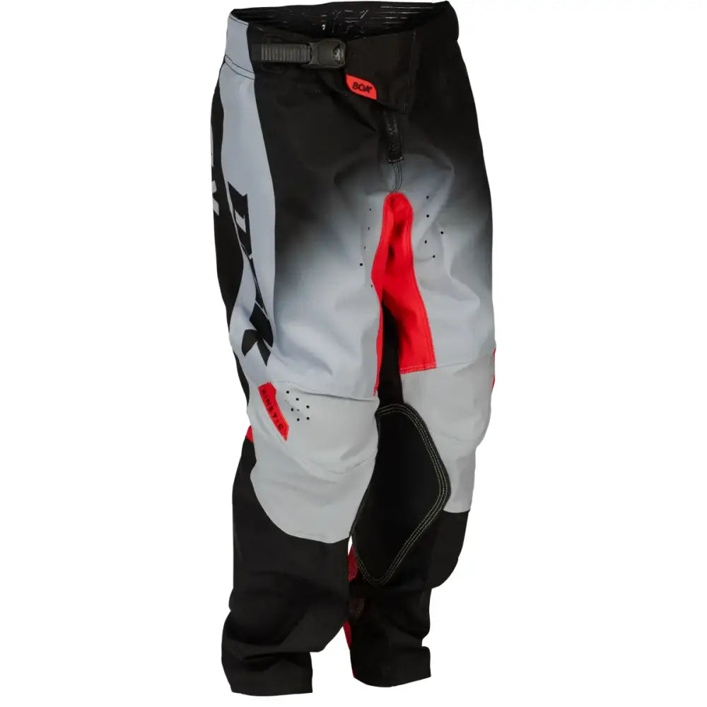 Youth Kinetic Dbk Pants Grey/Black/Red Sz 20 - FLY RACING
