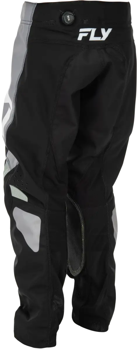 Youth Kinetic Pants Black/Grey Sz 20 - FLY RACING