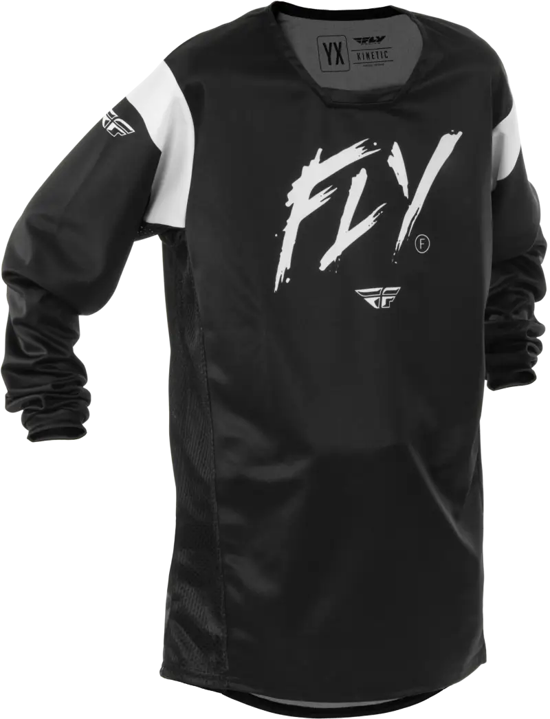 Youth Kinetic Stoke Jersey Black/White Yxl