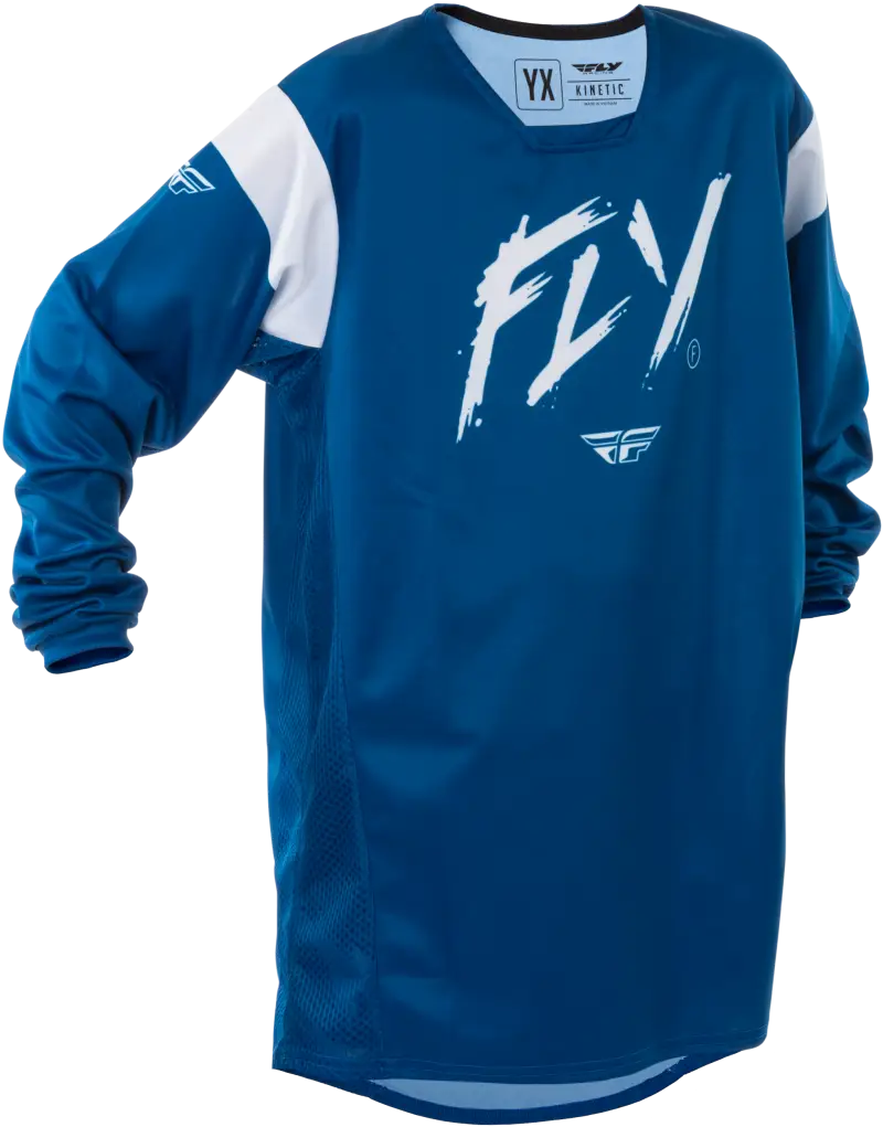 Youth Kinetic Stoke Jersey Navy/White Ym
