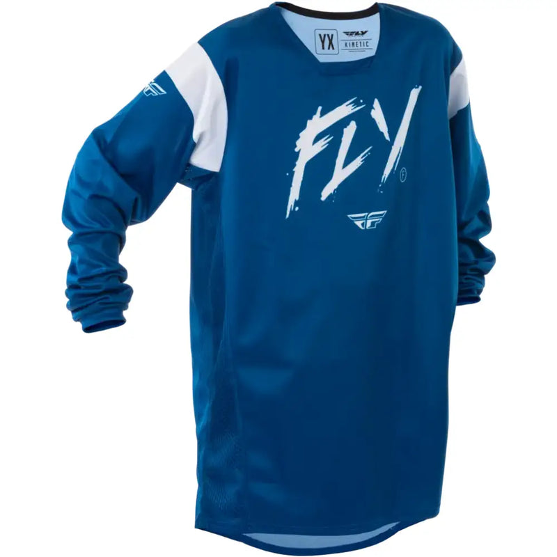 Youth Kinetic Stoke Jersey Navy/White Ys