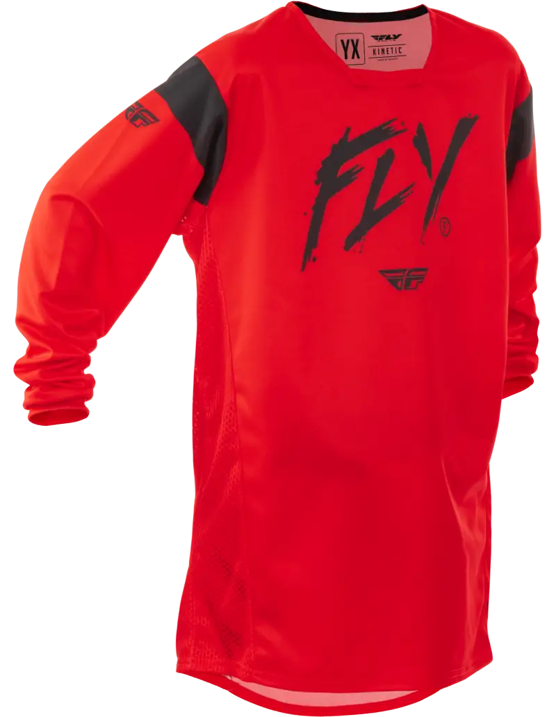 Youth Kinetic Stoke Jersey Red/Black Ys