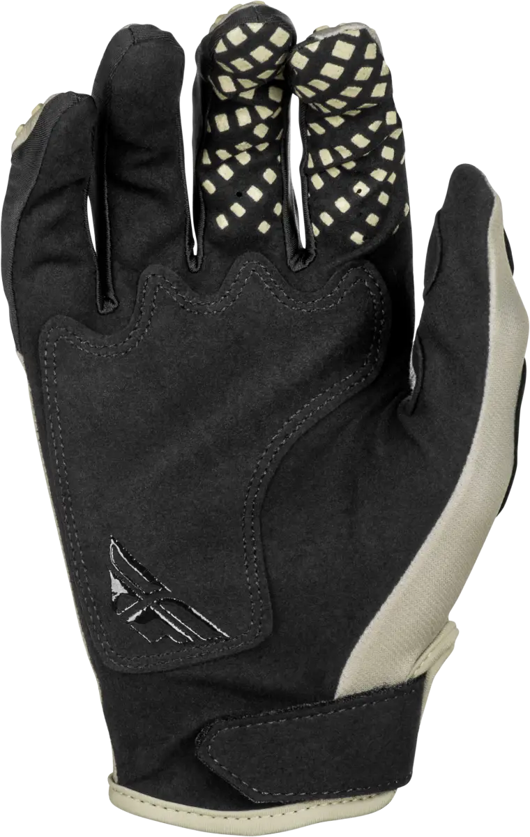 Youth Kinetic Sym Gloves Light Grey/Red/Black Yl