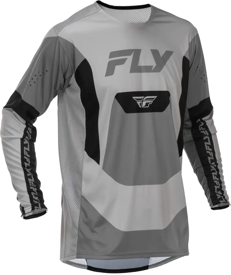 Youth Lite Jersey Grey/Black Yxl - FLY RACING