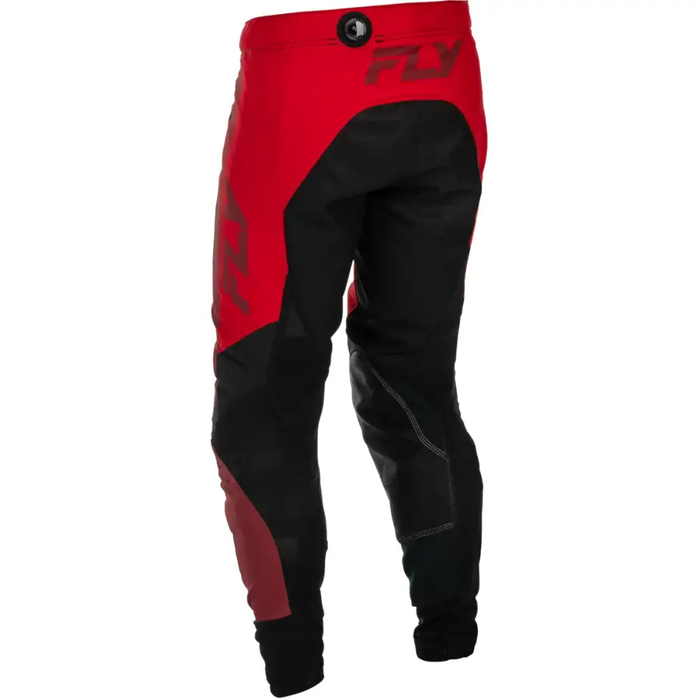 Youth Lite Pants Black/Red Sz 26 - FLY RACING