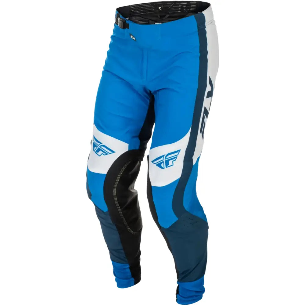 Youth Lite Pants Blue/White Sz 26 - FLY RACING