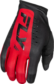 Youth Lite Gloves Black/Red Ys