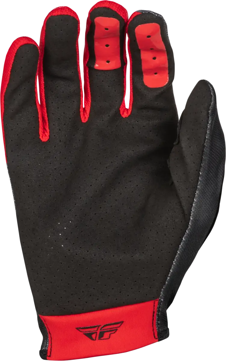 Youth Lite Gloves Black/Red Ys