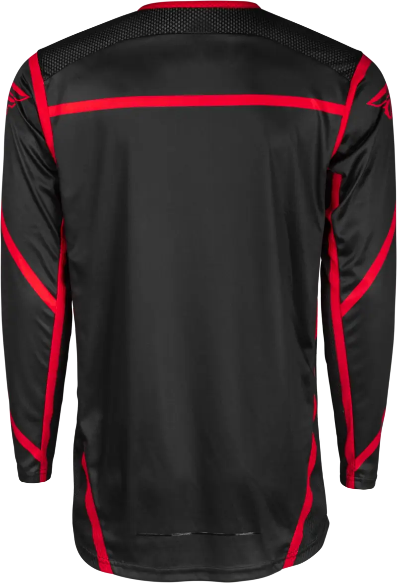 Youth Lite Jersey Black/Red Yxl