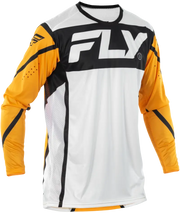 Youth Lite Jersey White/Black/Mustard Yxl