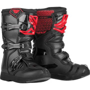 364-67304 FLY RACING Youth Maverik Boots Red/Black Sz 04
