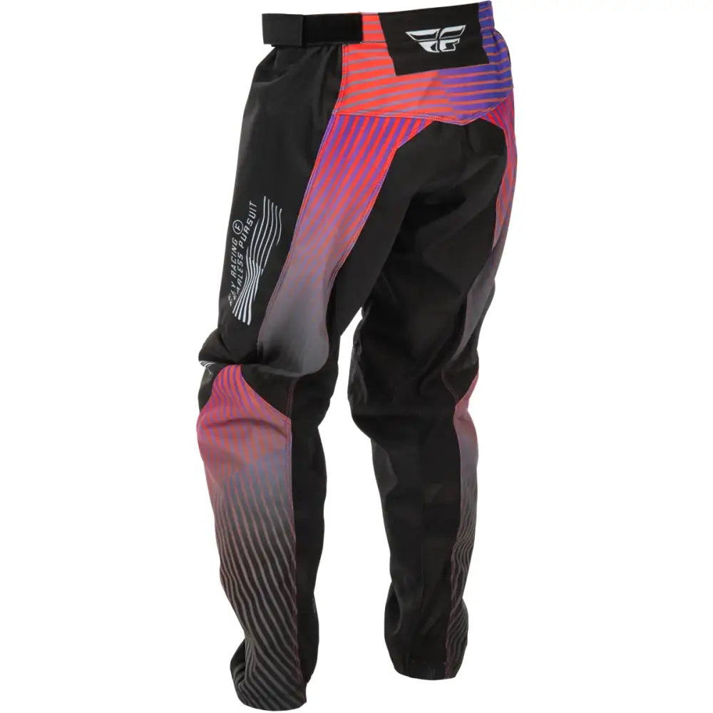Youth F 16 Pants Black/Red/Purple Sz 26 - FLY RACING