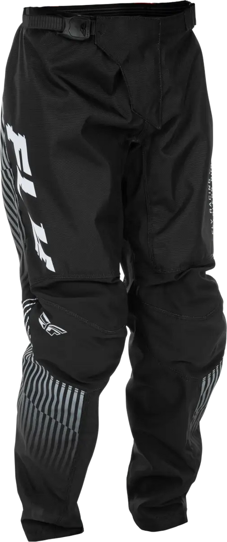 Youth F 16 Pants Black/White Sz 26 - FLY RACING