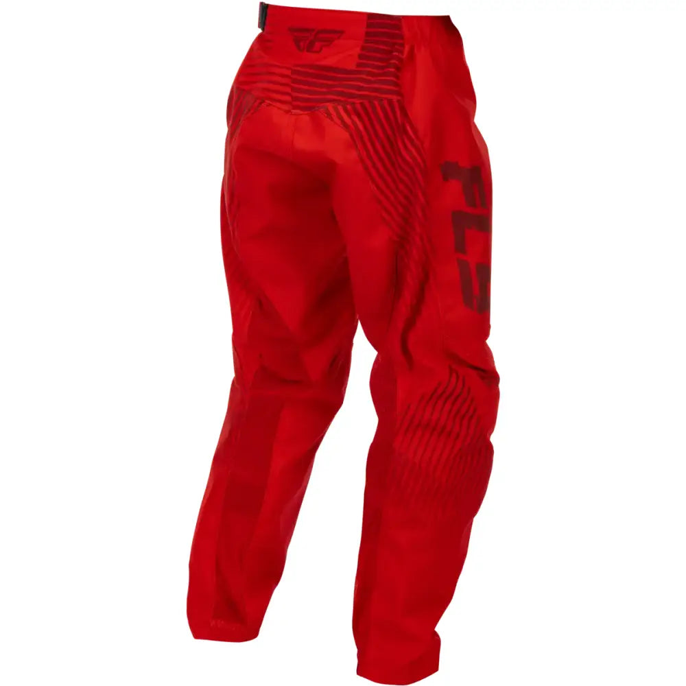 Youth F 16 Pants Red Sz 26 - FLY RACING