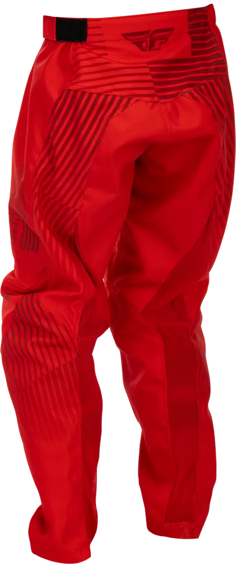 Youth F 16 Pants Red Sz 24 - FLY RACING