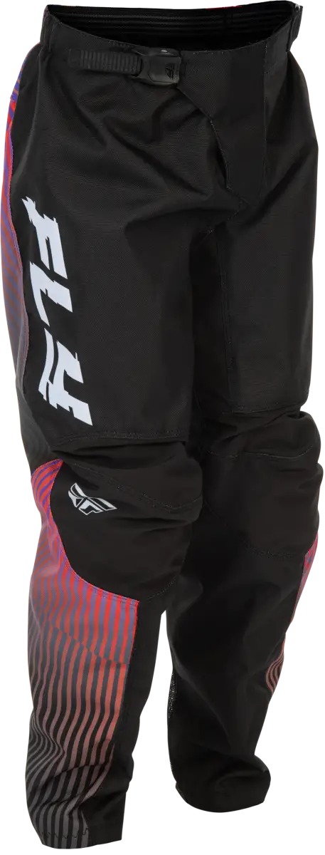 Youth F 16 Pants Black/Red/Purple Sz 24 - FLY RACING