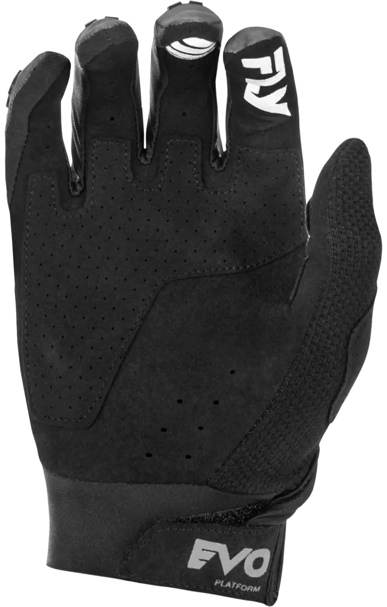 Youth Evolution Dst Gloves Black/Grey Yl - FLY RACING