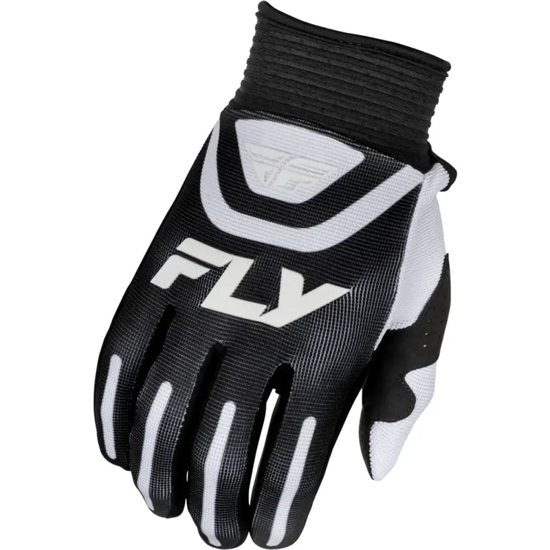 Youth F 16 Gloves Black/White Y2xs - FLY RACING