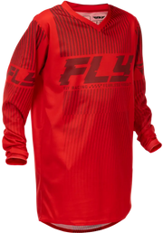 Youth F 16 Jersey Red Yxl - FLY RACING