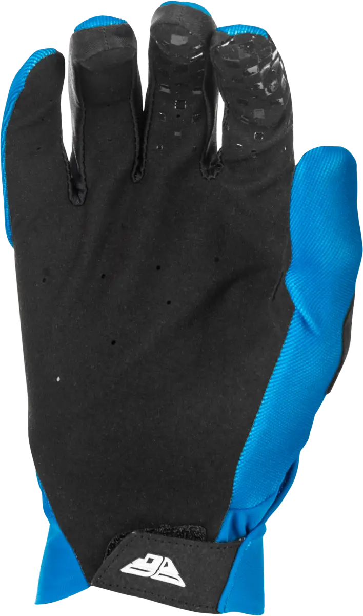 Youth Pro Lite Gloves Blue/White Yl - FLY RACING