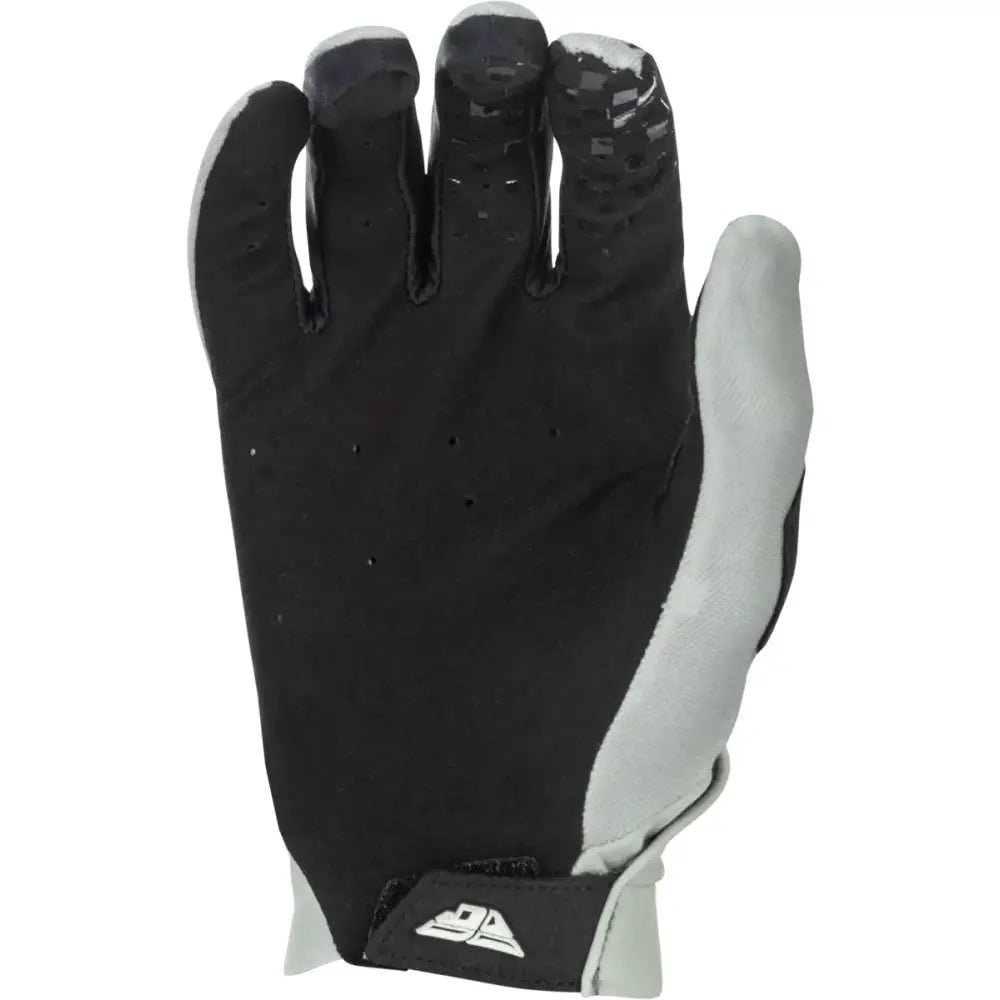 Youth Pro Lite Gloves Grey/Black Yl - FLY RACING