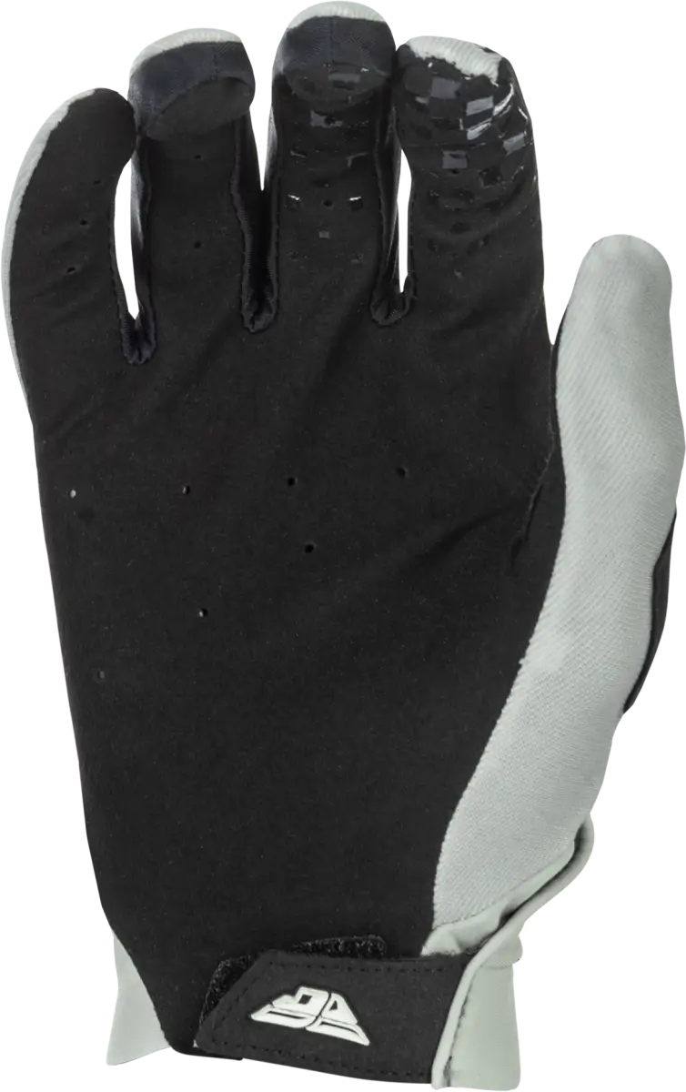 Youth Pro Lite Gloves Grey/Black Yl - FLY RACING
