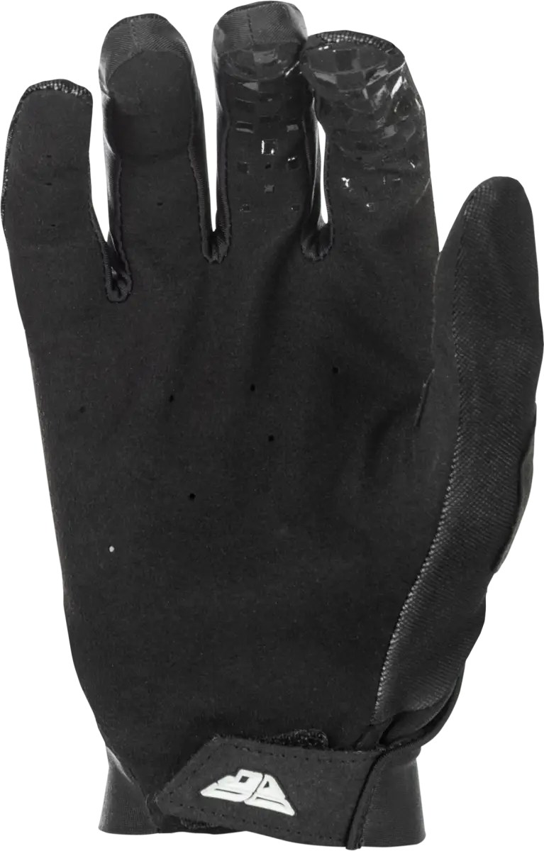 Youth Pro Lite Gloves Black/White Yl - FLY RACING