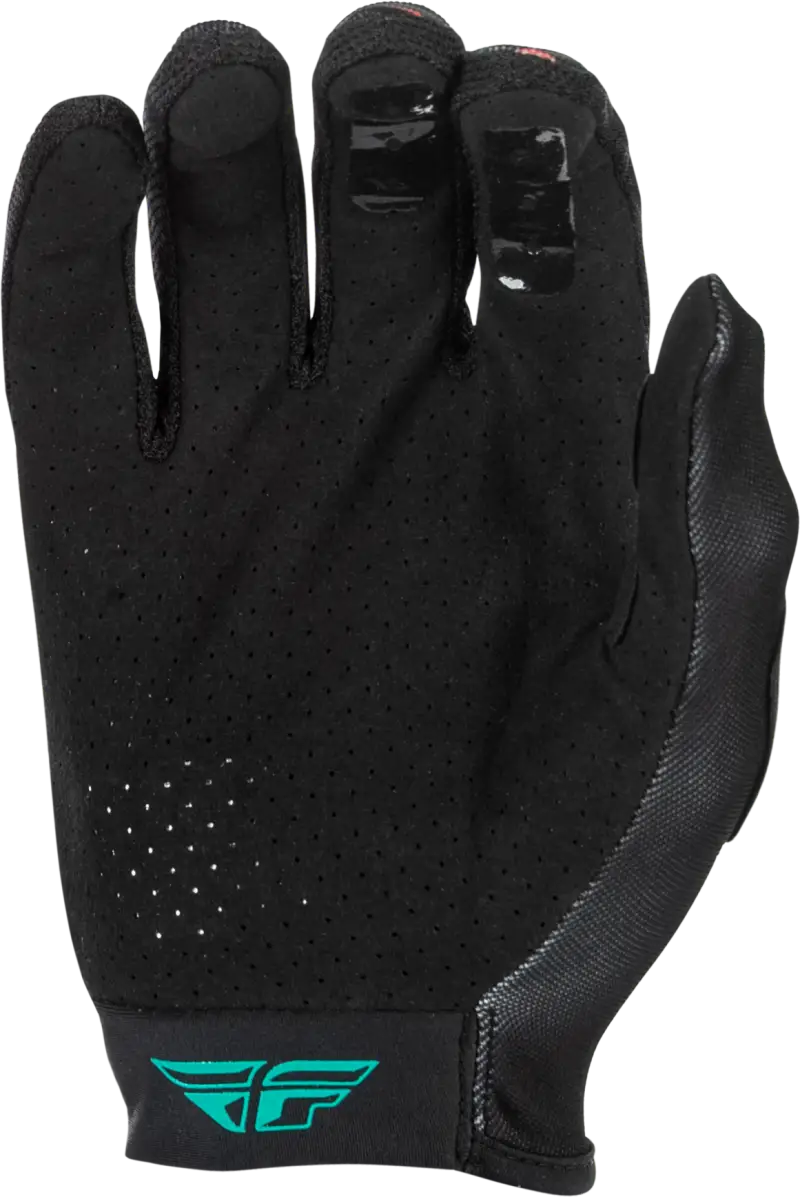 Youth Lite Americana Gloves Black/Red/Gold Ys - FLY RACING