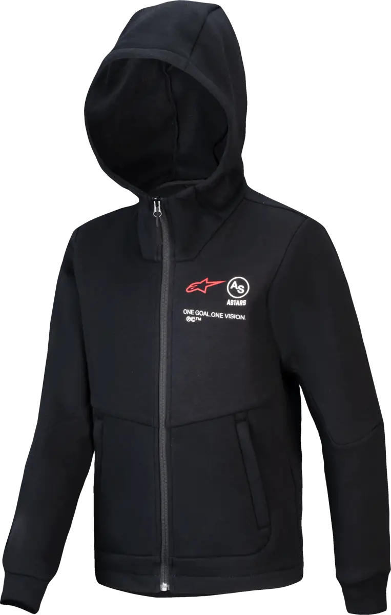 Youth Racer Mx Fleece Black Sm - ALPINESTARS