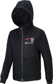 Youth Racer Mx Fleece Black Xl - ALPINESTARS
