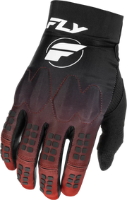 Youth Evolution Dst Gloves Red/Black/Grey Yl - FLY RACING