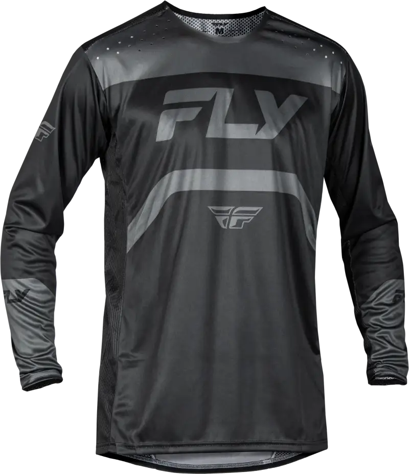 Youth Rayce Bicycle Jersey Black/Charcoal Yl