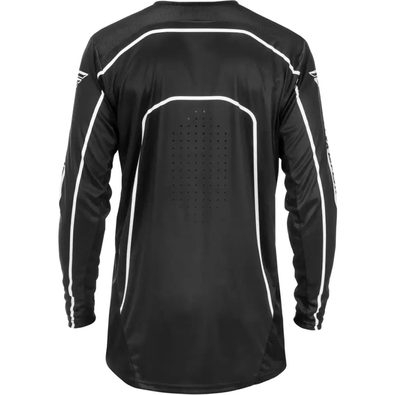 Youth Rayce Bicycle Jersey Black/White Yxl - FLY RACING