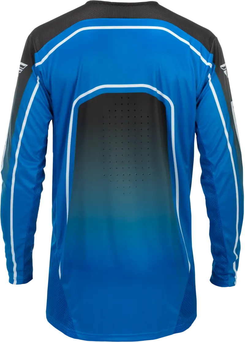 Youth Rayce Bicycle Jersey Blue/Black/White Ym - FLY RACING