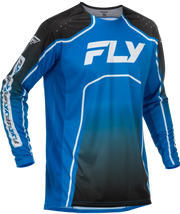 Youth Rayce Bicycle Jersey Blue/Black/White Yxl - FLY RACING