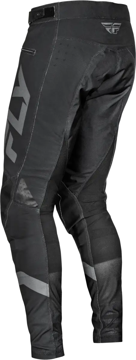 Youth Rayce Bicycle Pants Black/Charcoal with durable stretch technology for motocross riding