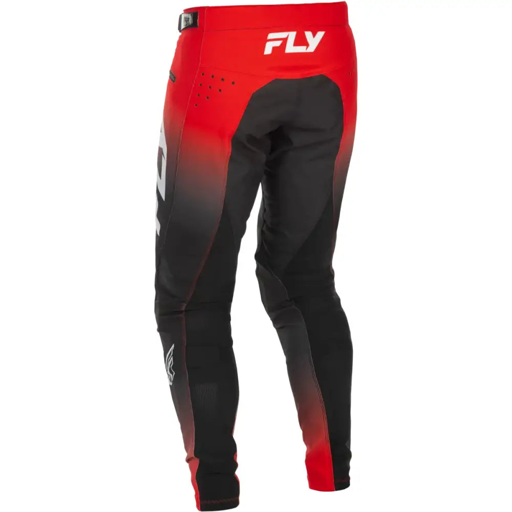Youth Rayce Bicycle Pants Red/Black/White Sz 20 - FLY RACING
